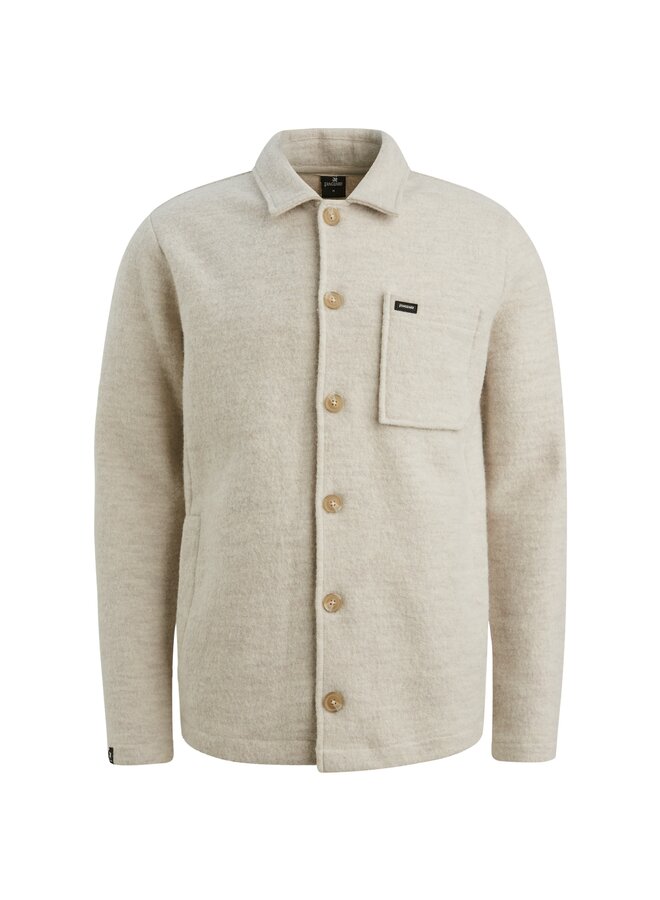 VKC2510367 7074 Vanguard Button jacket boiled wool Silver Lining