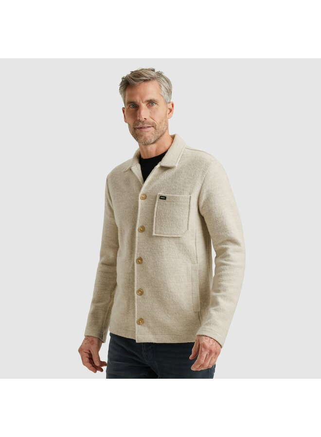 VKC2510367 7074 Vanguard Button jacket boiled wool Silver Lining