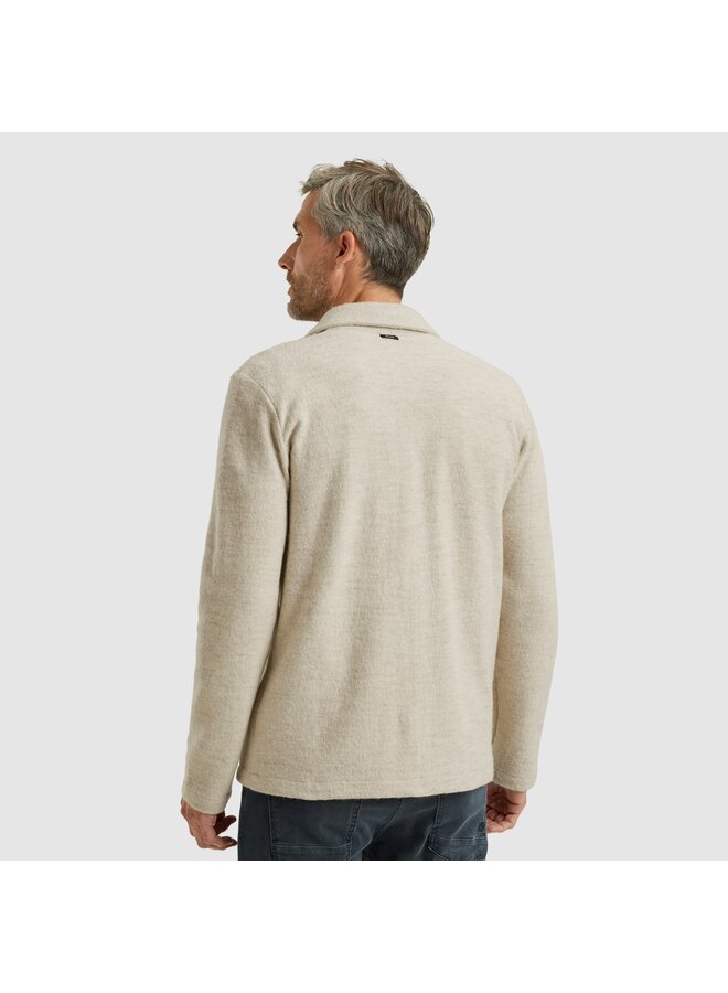 VKC2510367 7074 Vanguard Button jacket boiled wool Silver Lining