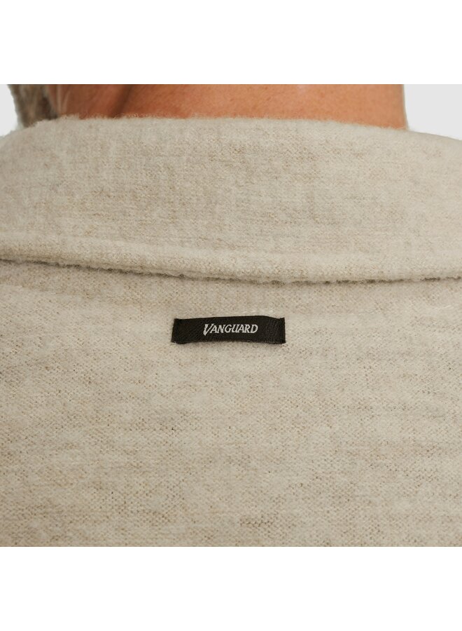 VKC2510367 7074 Vanguard Button jacket boiled wool Silver Lining