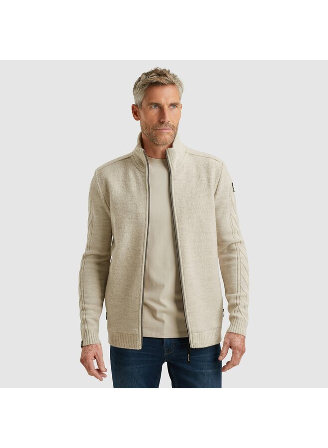 VKC2510366 7074 Vanguard Button jacket boiled wool Silver Lining