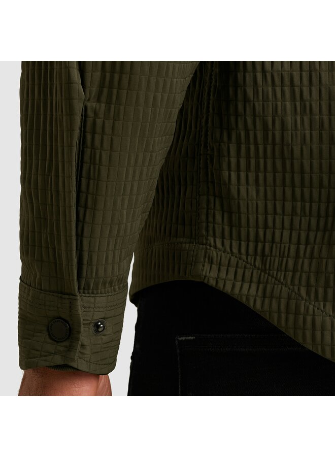 CSI2510259 6513 Cast Iron LONG SLEEVE SHIRT Tech Block structure Kambaba