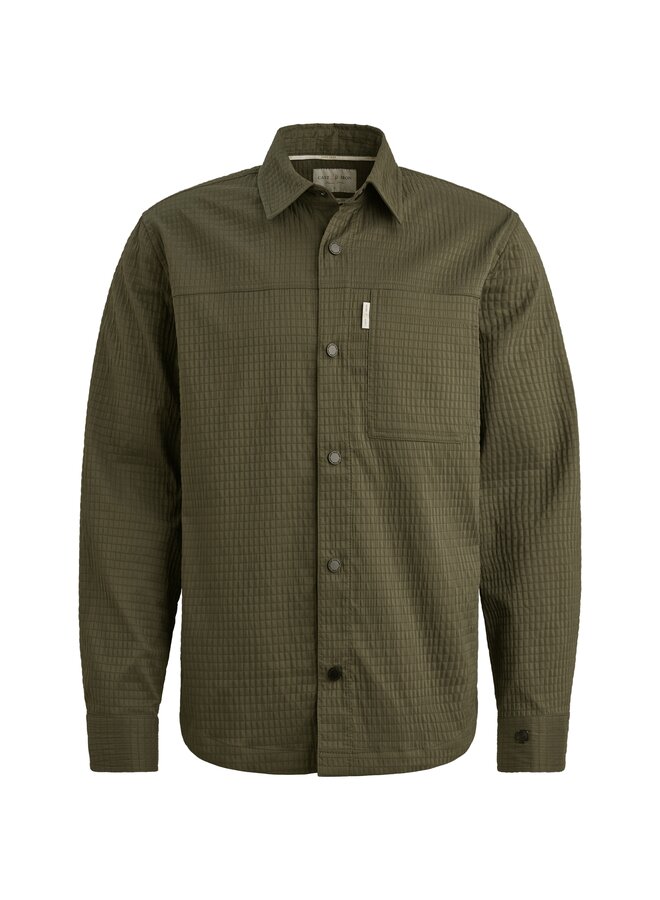 CSI2510259 6513 Cast Iron LONG SLEEVE SHIRT Tech Block structure Kambaba