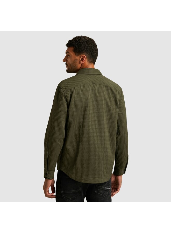 CSI2510259 6513 Cast Iron LONG SLEEVE SHIRT Tech Block structure Kambaba