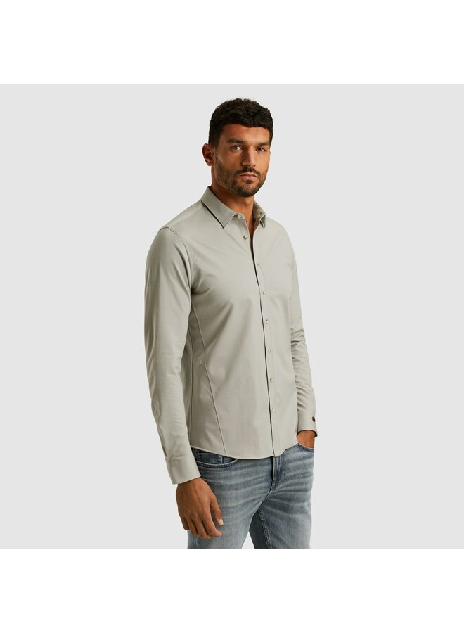 CSI2510250 9031 Cast Iron LONG SLEEVE SHIRT Twill Jersey 2 tone Drizzle