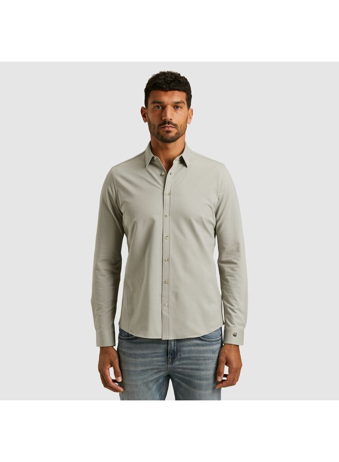 CSI2510250 9031 Cast Iron LONG SLEEVE SHIRT Twill Jersey 2 tone Drizzle
