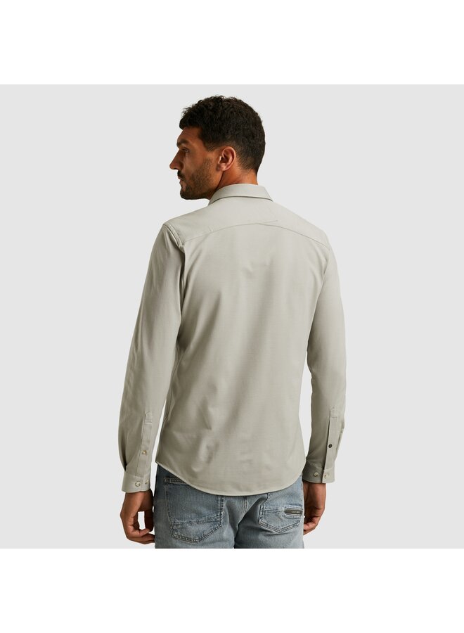 CSI2510250 9031 Cast Iron LONG SLEEVE SHIRT Twill Jersey 2 tone Drizzle
