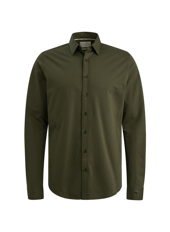 CSI2510250 6513 Cast Iron LONG SLEEVE SHIRT Twill Jersey 2 tone Kambaba