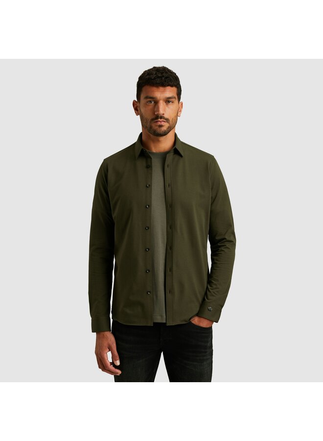 CSI2510250 6513 Cast Iron LONG SLEEVE SHIRT Twill Jersey 2 tone Kambaba