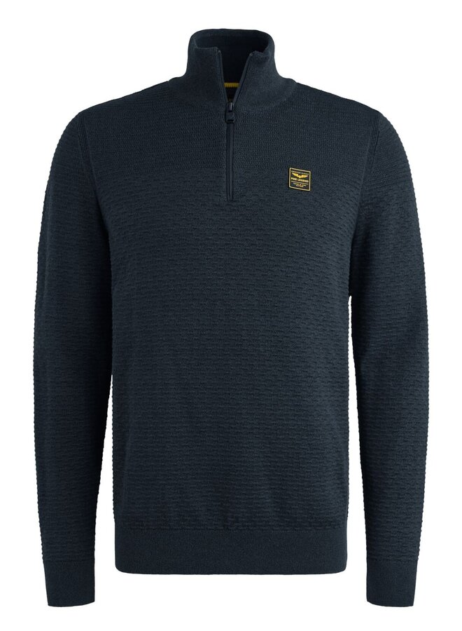 PKW2510301 5281 PME Legend Half zip collar cotton mouline (organic) Salute