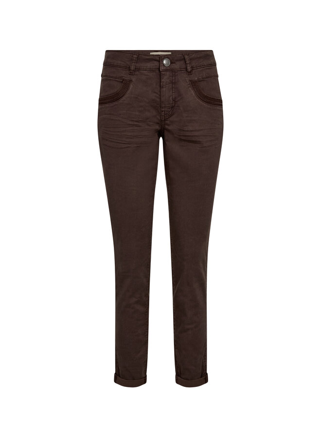 170440 543 Mos Mosh MMNaomi Treasure Pant Olive Night Regular