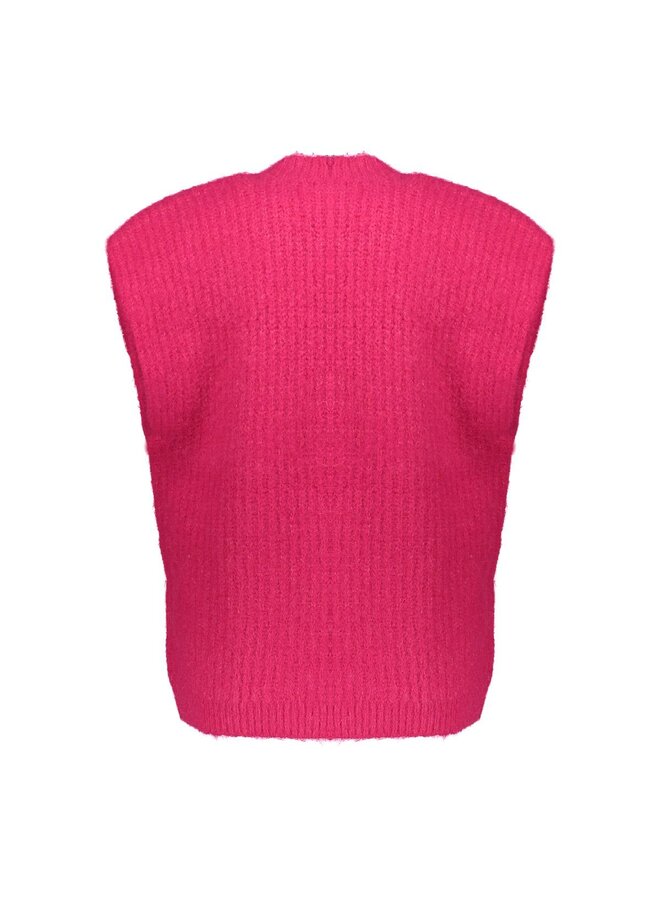 54830-29 445 Geisha Gilet hairy fuchsia