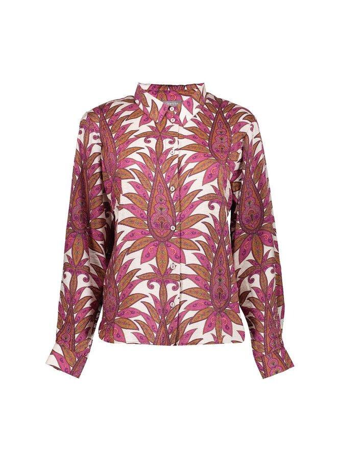 53913-20 010 Geisha blouse off-white/pink