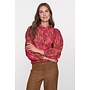 53909-20 480 Geisha blouse burgundy/fuchsia