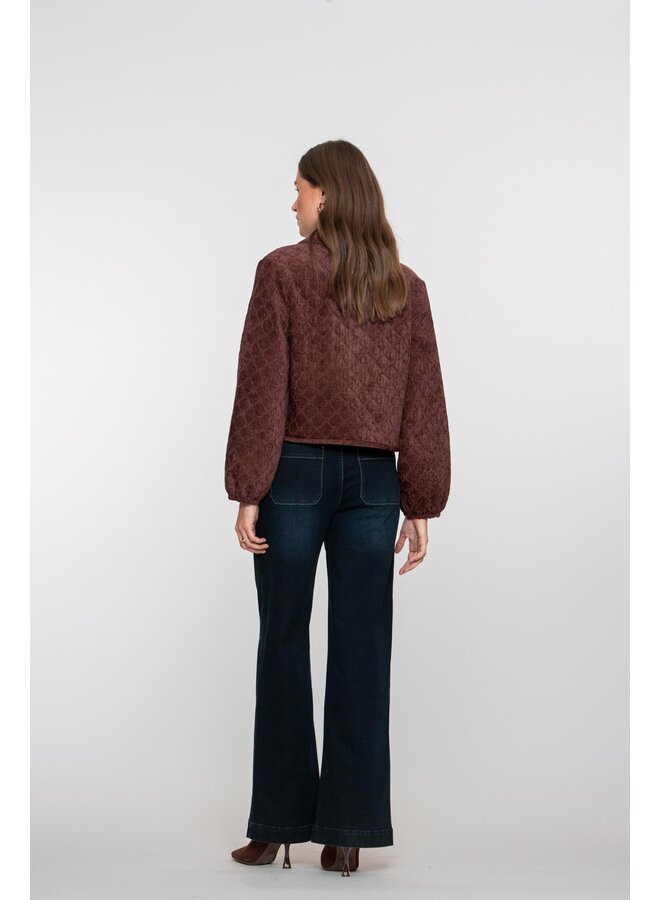 51803-10 880 Geisha Jeans wide dark blue black denim