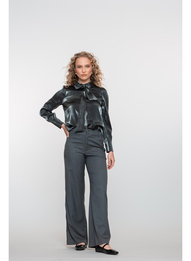 51508-10 925 Geisha Pants pinstripe tape grey