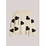 7s7960-70052 122 Summum Sweater Instarsia knit Ivory