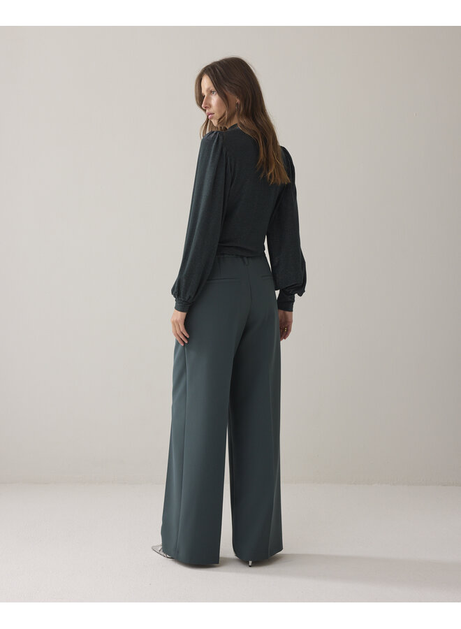 4s2369-11680 650 Summum Trousers straight Foam uni Emerald green