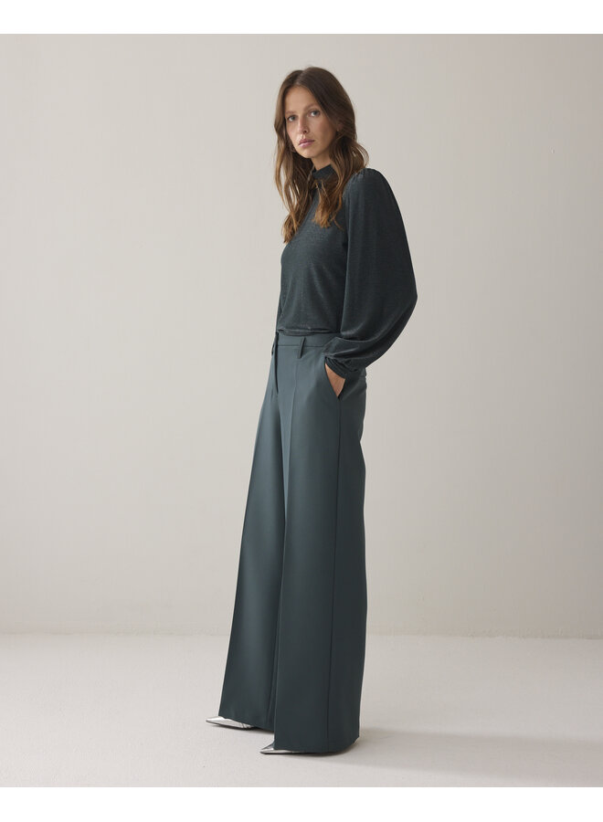 4s2369-11680 650 Summum Trousers straight Foam uni Emerald green