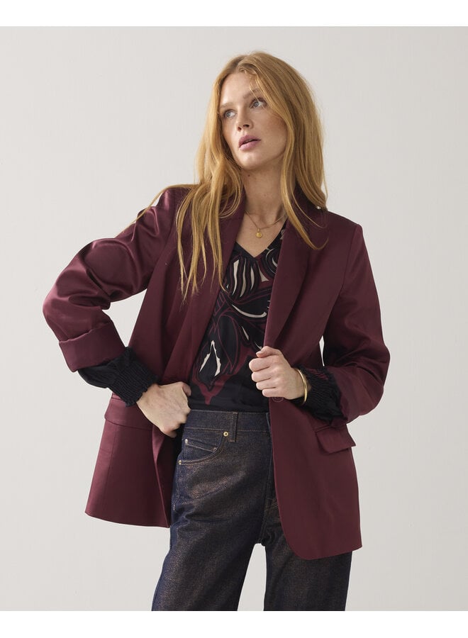 1s1270-12332 558 Summum Blazer Shine blend Merlot