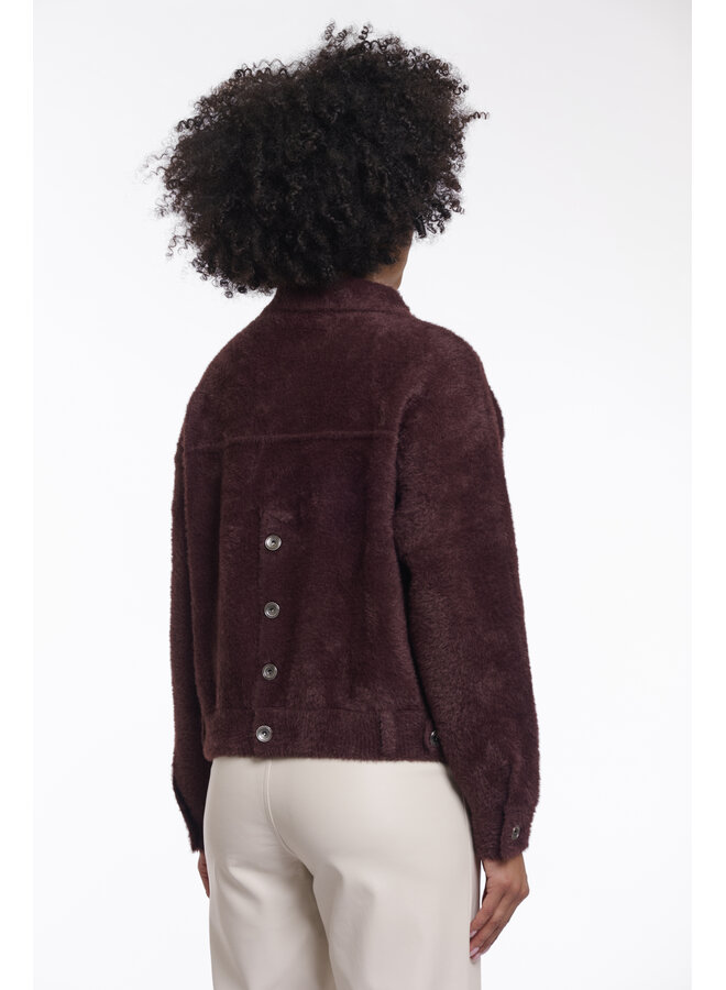 Bubbly.5002514 Rino & Pelle Boxy jacket  Chocolate bean