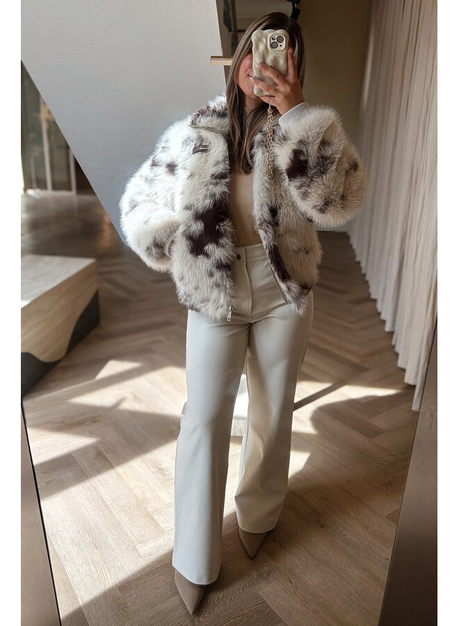 Ambra.7012514 Rino & Pelle Short jacket with zipper closure  Cow girl