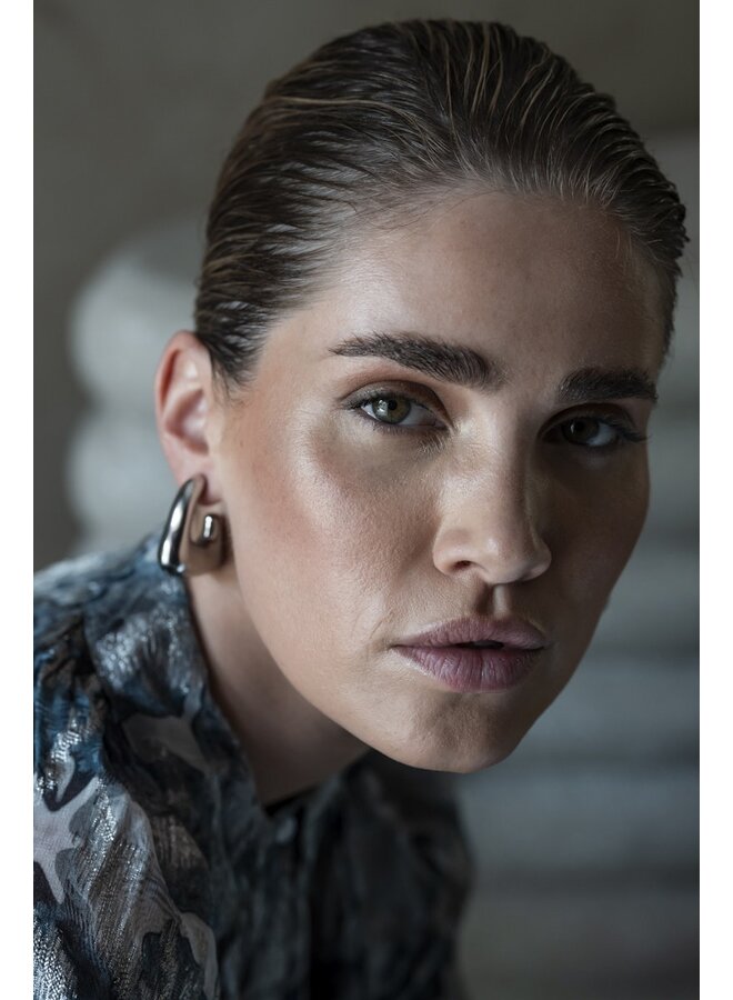 53850-81 625 Geisha Blouse blue/silver