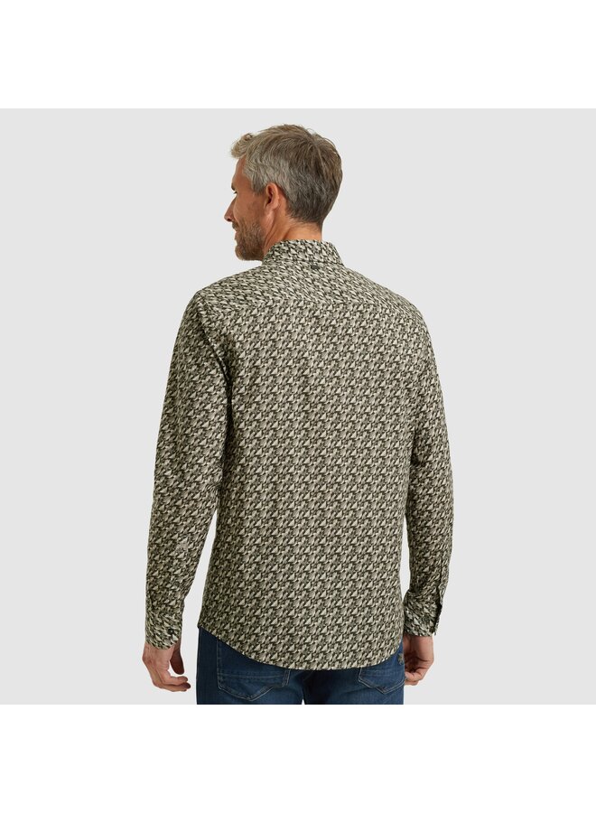 VSI2511281 9161 Vanguard LONG SLEEVE SHIRT Print on fine Poplin stretch Chimera