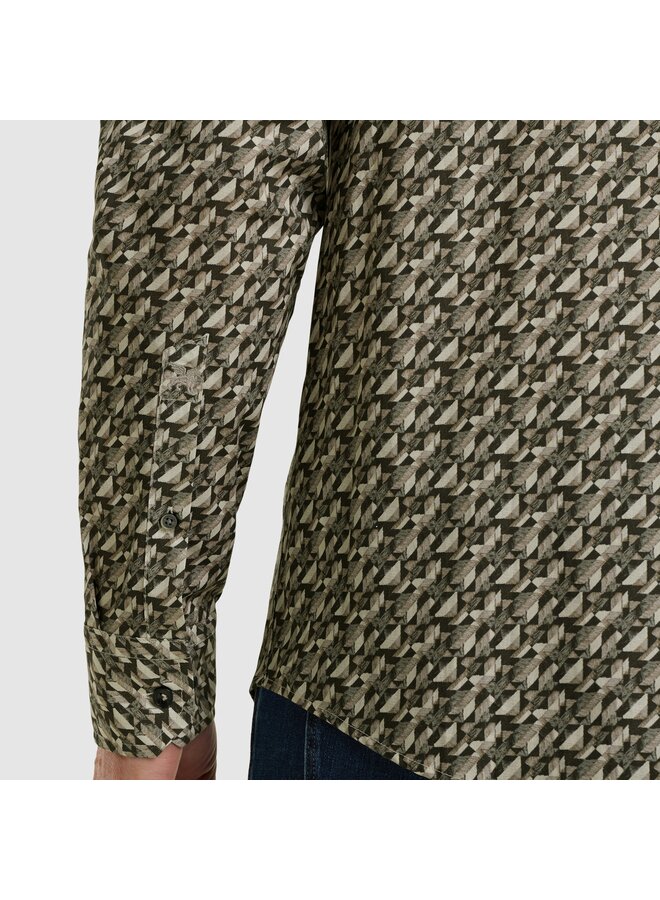 VSI2511281 9161 Vanguard LONG SLEEVE SHIRT Print on fine Poplin stretch Chimera