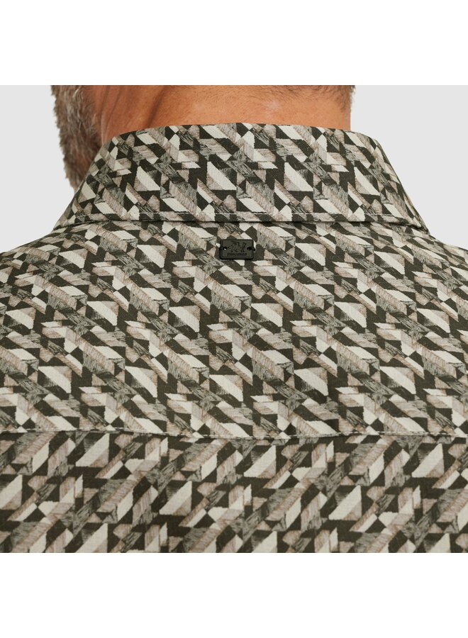 VSI2511281 9161 Vanguard LONG SLEEVE SHIRT Print on fine Poplin stretch Chimera