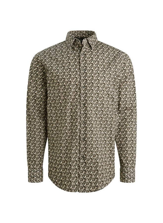 VSI2511281 9161 Vanguard LONG SLEEVE SHIRT Print on fine Poplin stretch Chimera