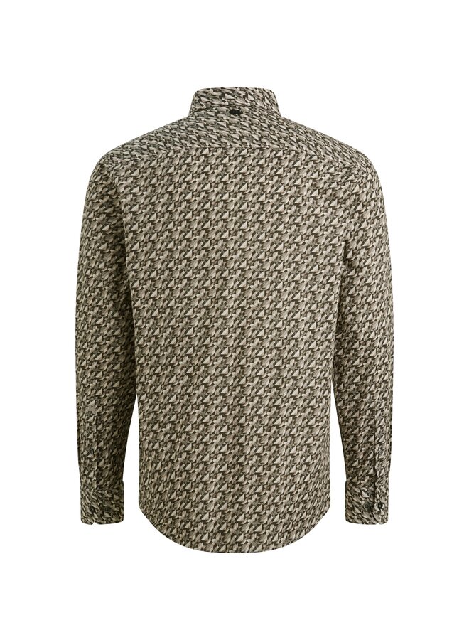 VSI2511281 9161 Vanguard LONG SLEEVE SHIRT Print on fine Poplin stretch Chimera