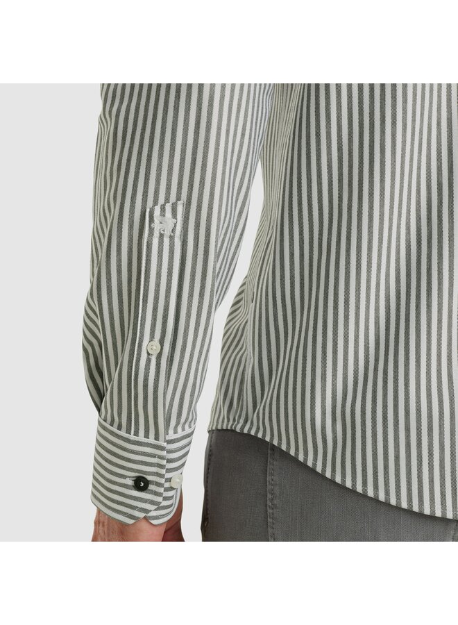 VSI2511280 9161 Vanguard LONG SLEEVE SHIRT CF Oxford Jersey stripe Chimera