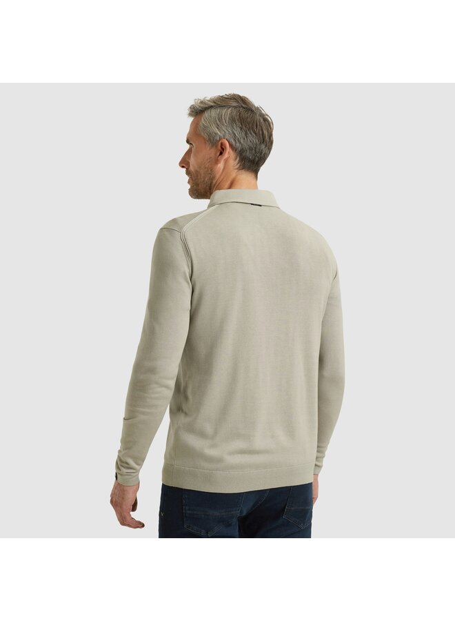 VPS2511810 9048 Vanguard Long sleeve polo cotton modal Paloma