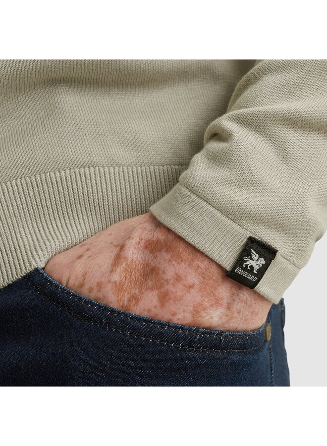 VPS2511810 9048 Vanguard Long sleeve polo cotton modal Paloma