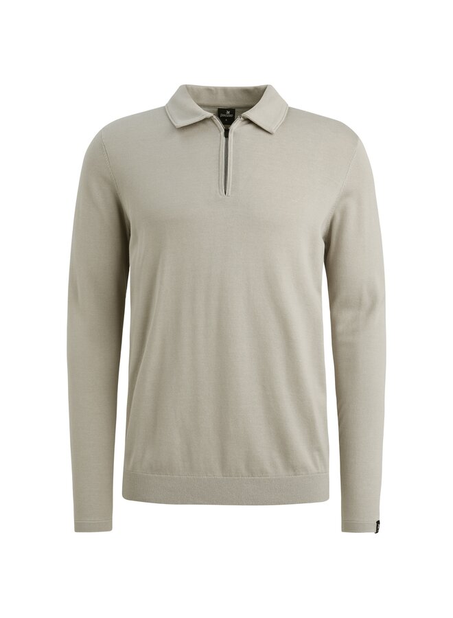 VPS2511810 9048 Vanguard Long sleeve polo cotton modal Paloma