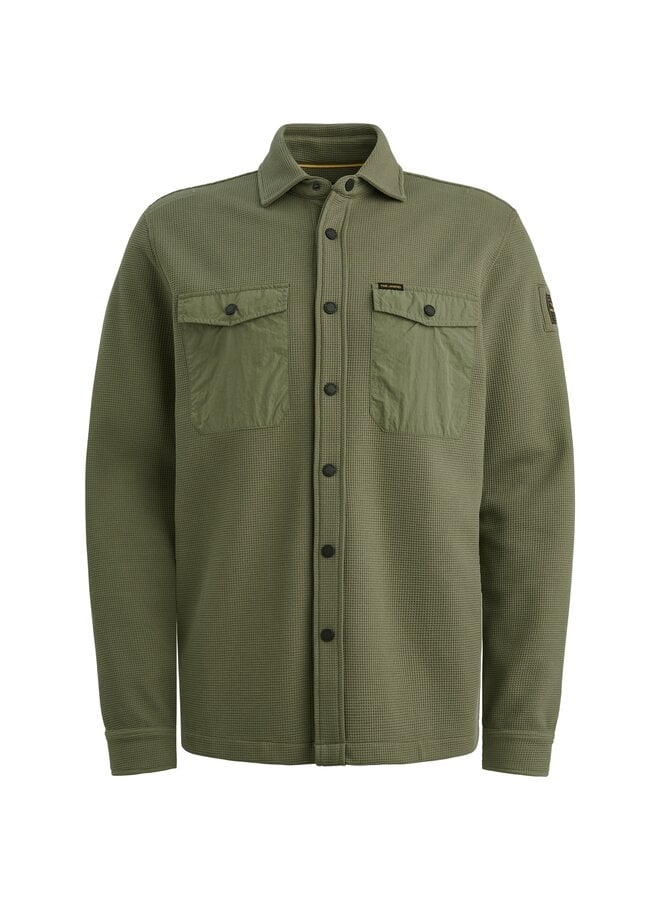 PSI2511246 6213 PME Legend LONG SLEEVE SHIRT Waffle Jersey Four Leaf Clover