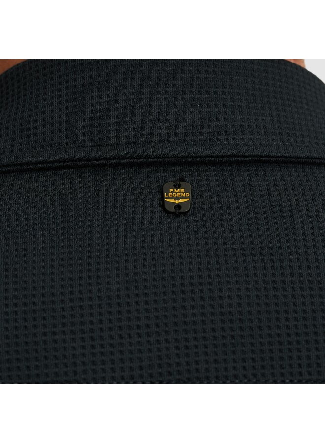 PSI2511246 5282 PME Legend LONG SLEEVE SHIRT Waffle Jersey Carbon