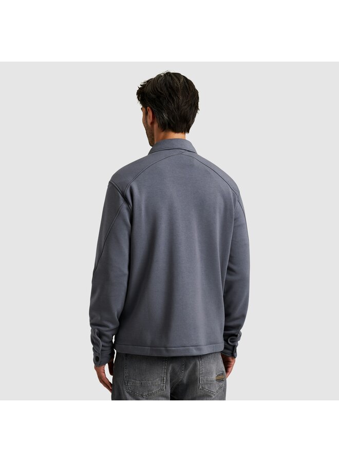 CSW2511460 5277 Cast Iron Button jacket interlock Grisaille