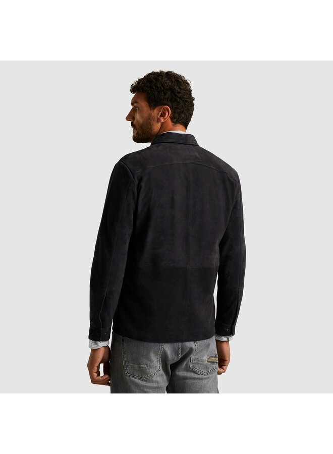 CSI2511276 5287 Cast Iron LONG SLEEVE SHIRT Suede Dark Sapphire