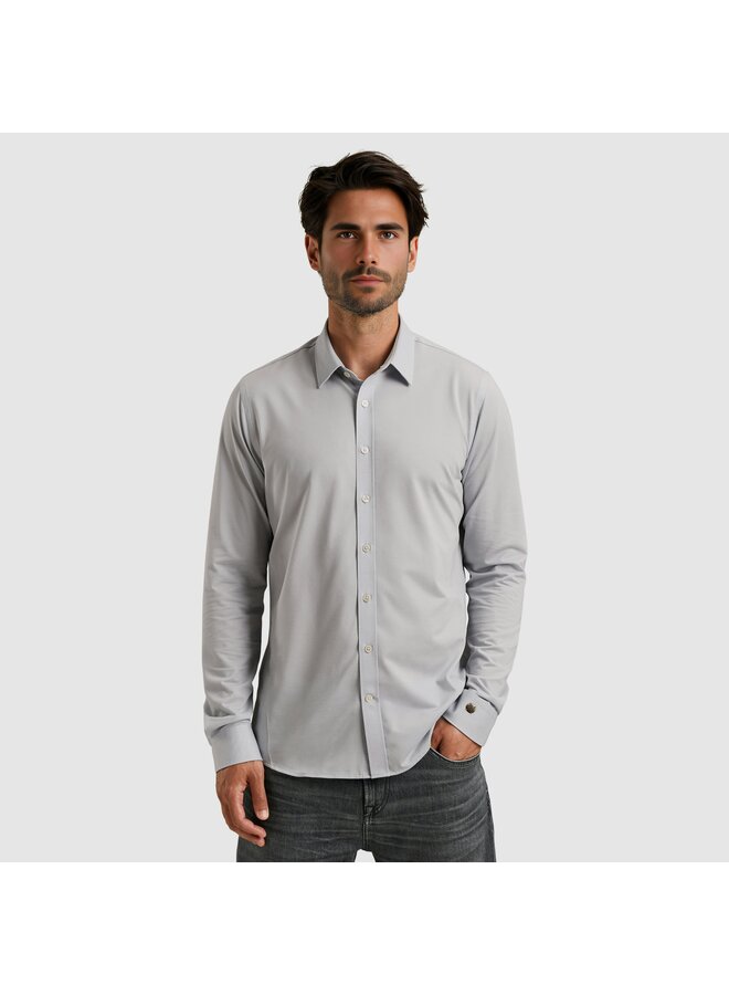 CSI2511270 4342 Cast Iron LONG SLEEVE SHIRT Tech Jersey Light Zen Blue