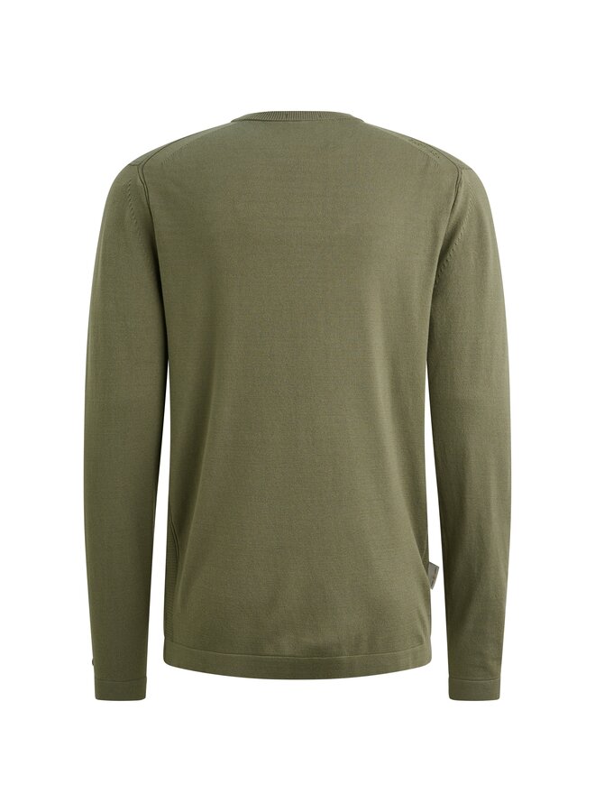 CKW2511360 6414 Cast Iron Crewneck soft blend Dusty Olive