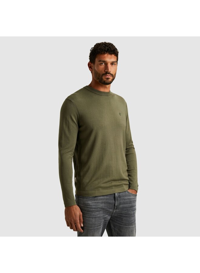 CKW2511360 6414 Cast Iron Crewneck soft blend Dusty Olive
