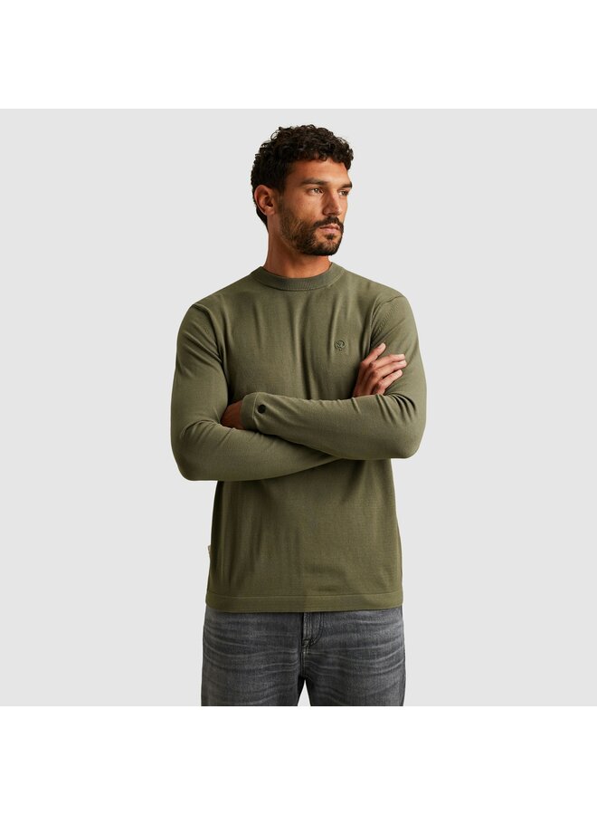 CKW2511360 6414 Cast Iron Crewneck soft blend Dusty Olive