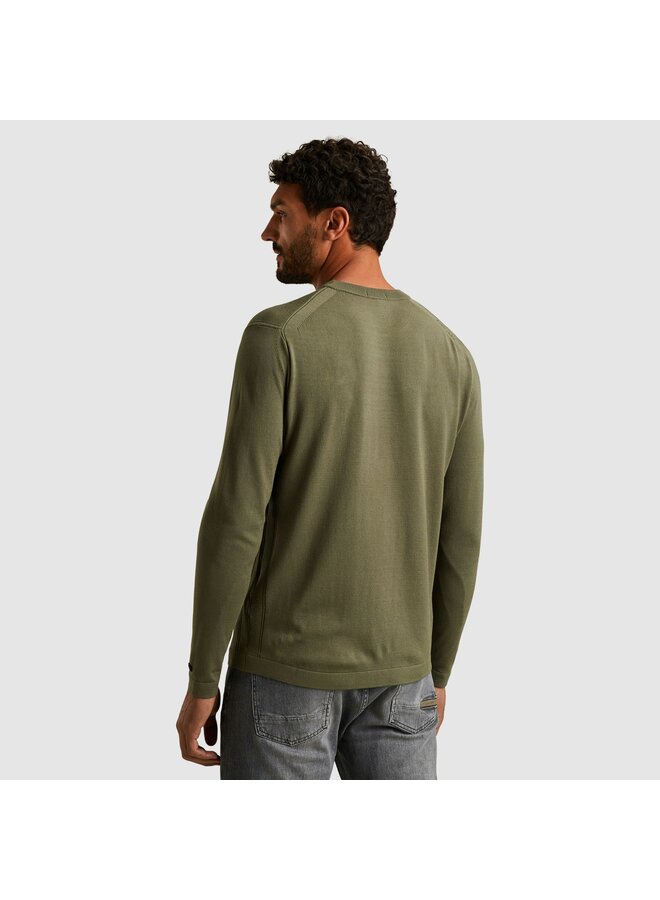 CKW2511360 6414 Cast Iron Crewneck soft blend Dusty Olive