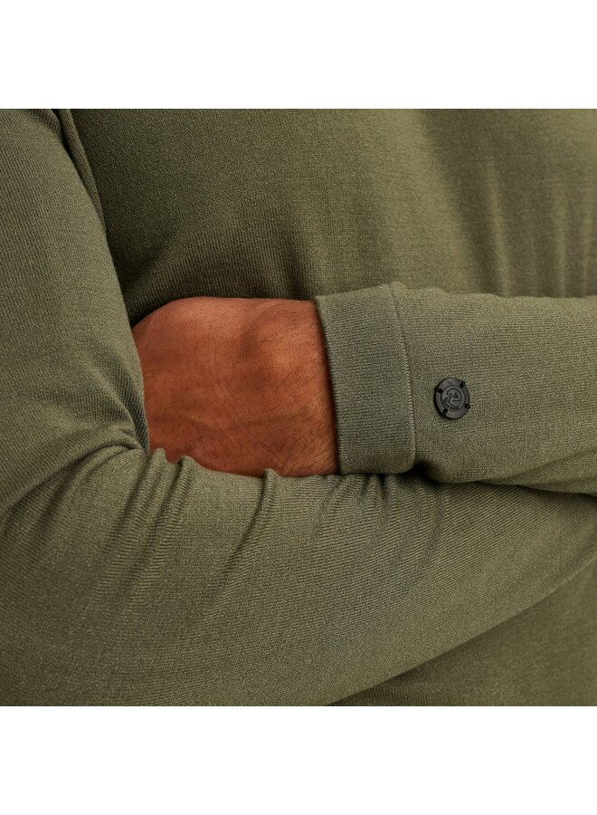 CKW2511360 6414 Cast Iron Crewneck soft blend Dusty Olive