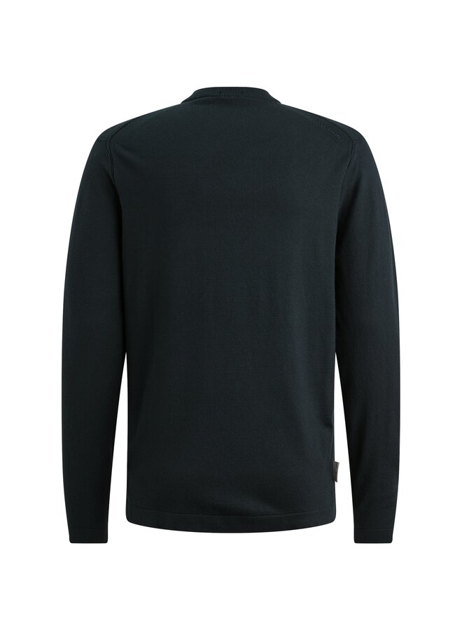 CKW2511360 5287 Cast Iron Crewneck soft blend Dark Sapphire