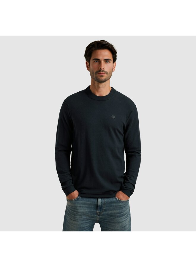 CKW2511360 5287 Cast Iron Crewneck soft blend Dark Sapphire