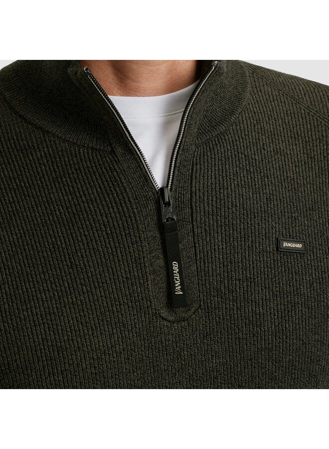 VKW2510332 9161 Vanguard Half zip collar gentleman's deal cotton modal Chimera