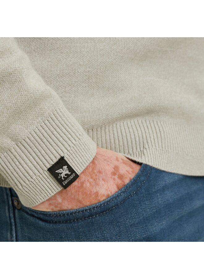 VKW2511344 9048 Vanguard Crewneck cotton modal mouline bonded Paloma